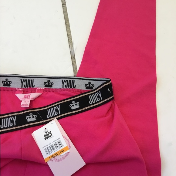 JUICE COUTURE LEGGINGS NEW GIRLS SIZE 14 - Picture 4 of 4